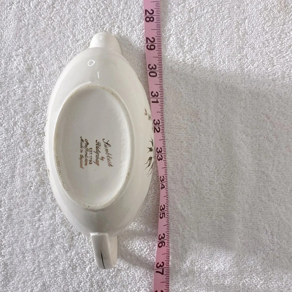 Vintage Sunblest By Ridgeway Staffordshire Ceramic Gravy Boat - Picture 9 of 10